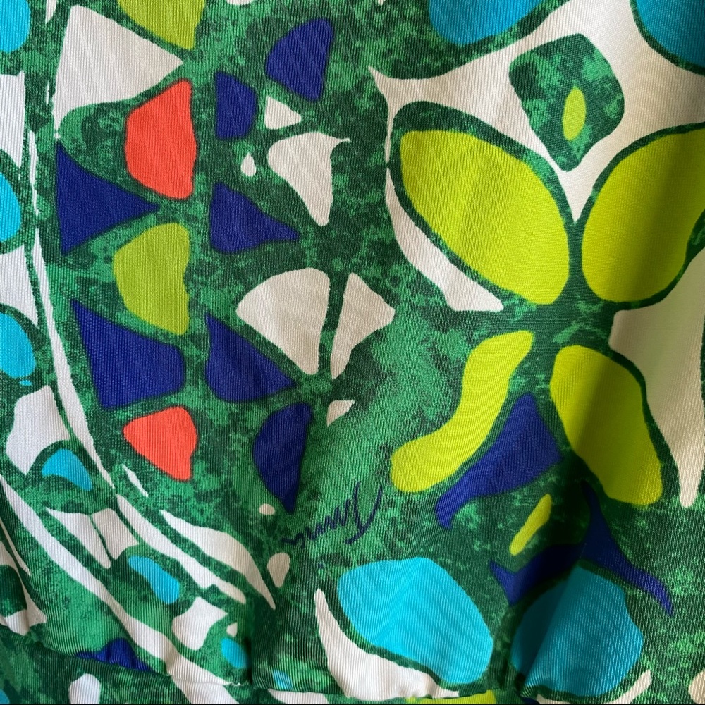 Trina Turk “Bali Hai” Dress Caftan Size S - Picture 7 of 9